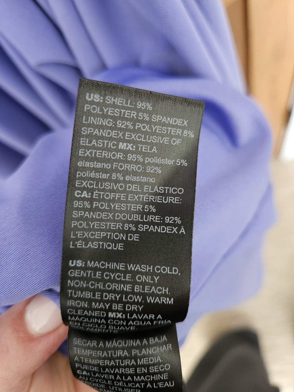 Periwinkle Blue sleeveless maxi dress by White House Black Market - Picture 6 of 7